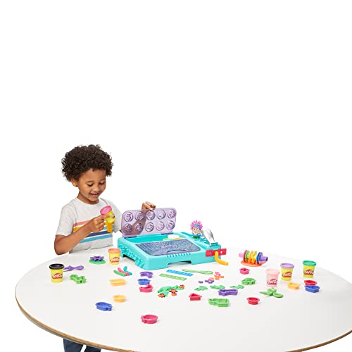 Play-Doh Set On The Go Imagine and Store Studio, with 30 Tools and 10 Cans. 3 & up.