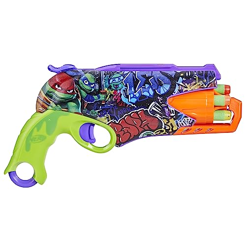 NERF Teenage Mutant Ninja Turtles Blaster, 10 Elite Darts, 8 & Up