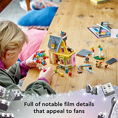 LEGO Disney and Pixar ‘Up’ House 43217 for Disney 100 Celebration, Disney Toy Set for Kids and Movie Fans Ages 9 and Up, a Fun for Disney Fans and Anyone who Loves Creative Play