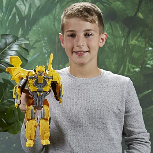 Transformers Rise of The Beasts Movie Bumblebee 2-in-1 Converting Roleplay Mask Action