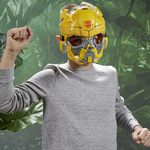 Transformers Rise of The Beasts Movie Bumblebee 2-in-1 Converting Roleplay Mask Action