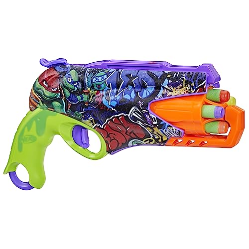 NERF Teenage Mutant Ninja Turtles Blaster, 10 Elite Darts, 8 & Up