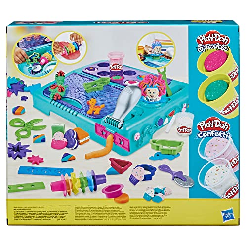 Play-Doh Set On The Go Imagine and Store Studio, with 30 Tools and 10 Cans. 3 & up.
