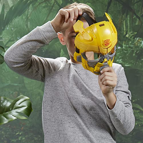 Transformers Rise of The Beasts Movie Bumblebee 2-in-1 Converting Roleplay Mask Action