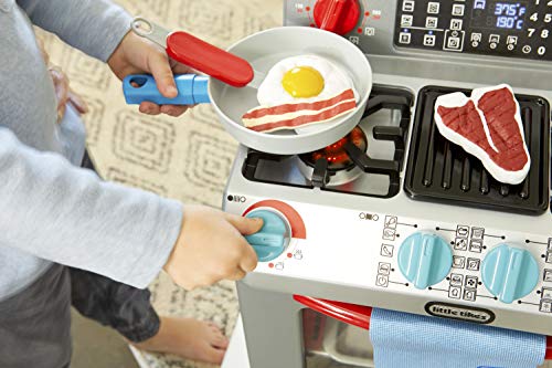 Little Tikes First Oven Realistic Pretend Play Appliance for Kids, Play Kitchen with 11 Accessories .
