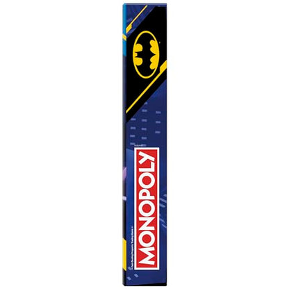 Monopoly Batman Edition Board Game | Monopoly Game for Batman Fans | Ages 8 and Up | 2 to 4 Players | Family Games | Strategy Games for Kids and Adults