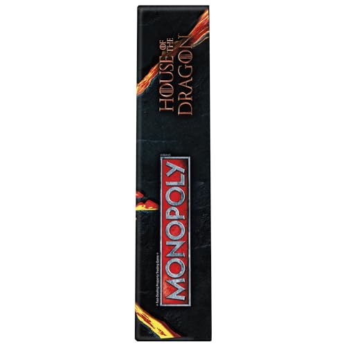 Monopoly House of the Dragon Edition Board Game | Based on the Hit TV Series | Ages 17 and Up | 2 to 6 Players | Strategy Games (Amazon Exclusive)