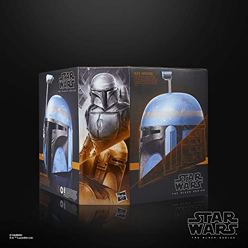 STAR WARS The Black Series Axe Woves Premium Electronic Helmet, The Mandalorian Adult Roleplay Item, Ages 14 and Up