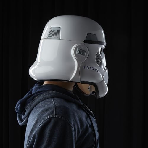 STAR WARS The Black Series Imperial Stormtrooper Premium Electronic Helmet, Rogue One: A Story Adult Roleplay Item, Ages 14 and Up