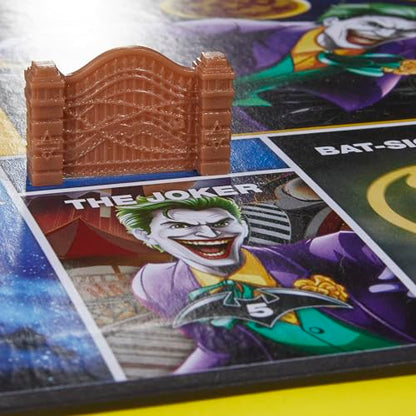 Monopoly Batman Edition Board Game | Monopoly Game for Batman Fans | Ages 8 and Up | 2 to 4 Players | Family Games | Strategy Games for Kids and Adults