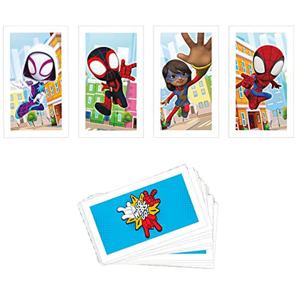 Hasbro Gaming Monopoly Junior: Marvel Spidey and His Amazing Friends Edition Board Game for Kids Ages 5+, with Artwork from The Animated Series, Kids Board Games