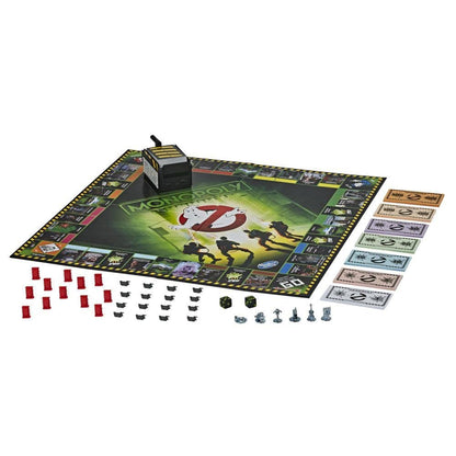 Monopoly Game: Ghostbusters Edition; Monopoly Board Game for Kids Ages 8 and Up