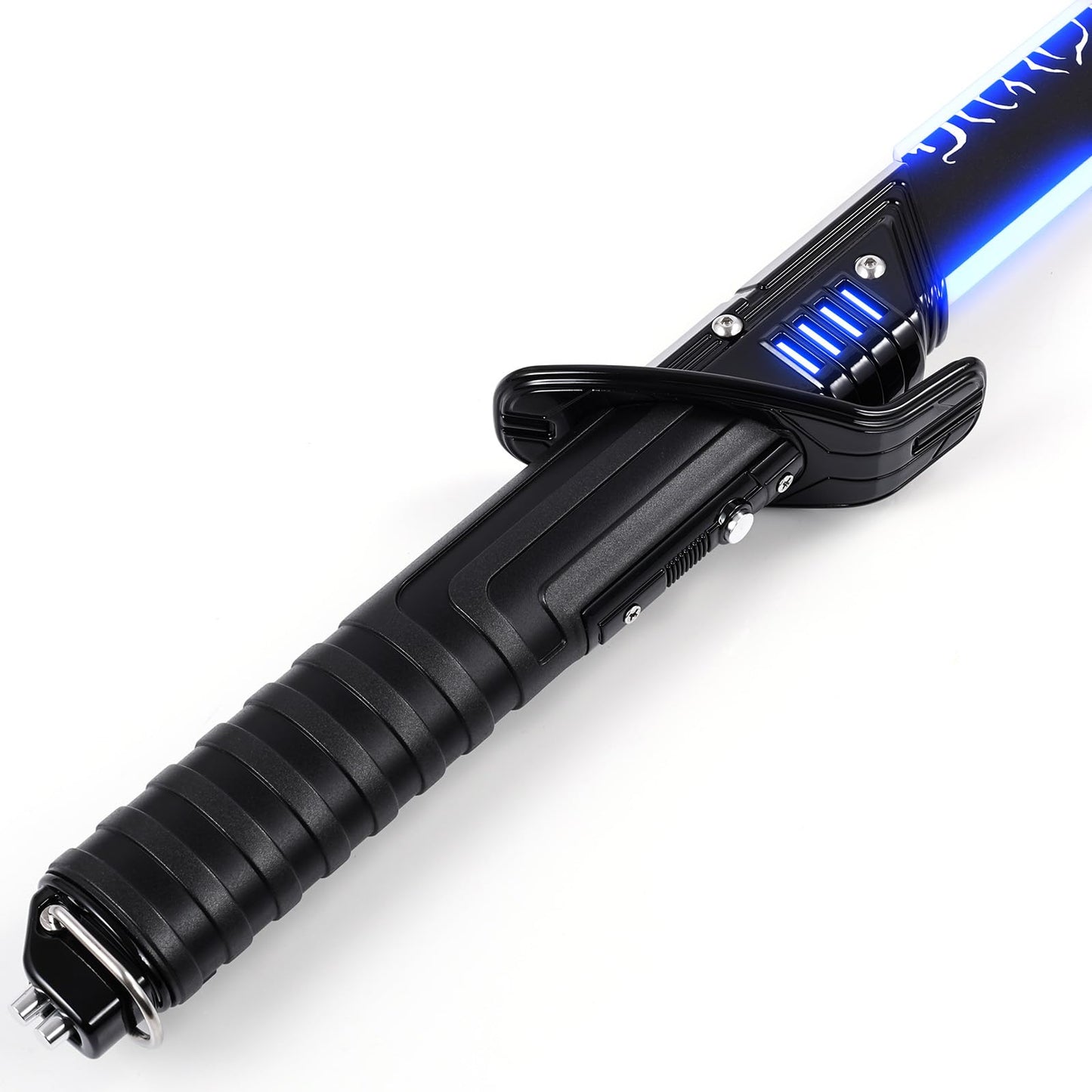 PKSTVB Black Series Light Saber, Darksaber Lightsaber 39 Sets Sound Effects and 12 Colors Change, Smooth Swing Motion Control Dueling Lightsabers for Adults Boys Cosplay Gifts