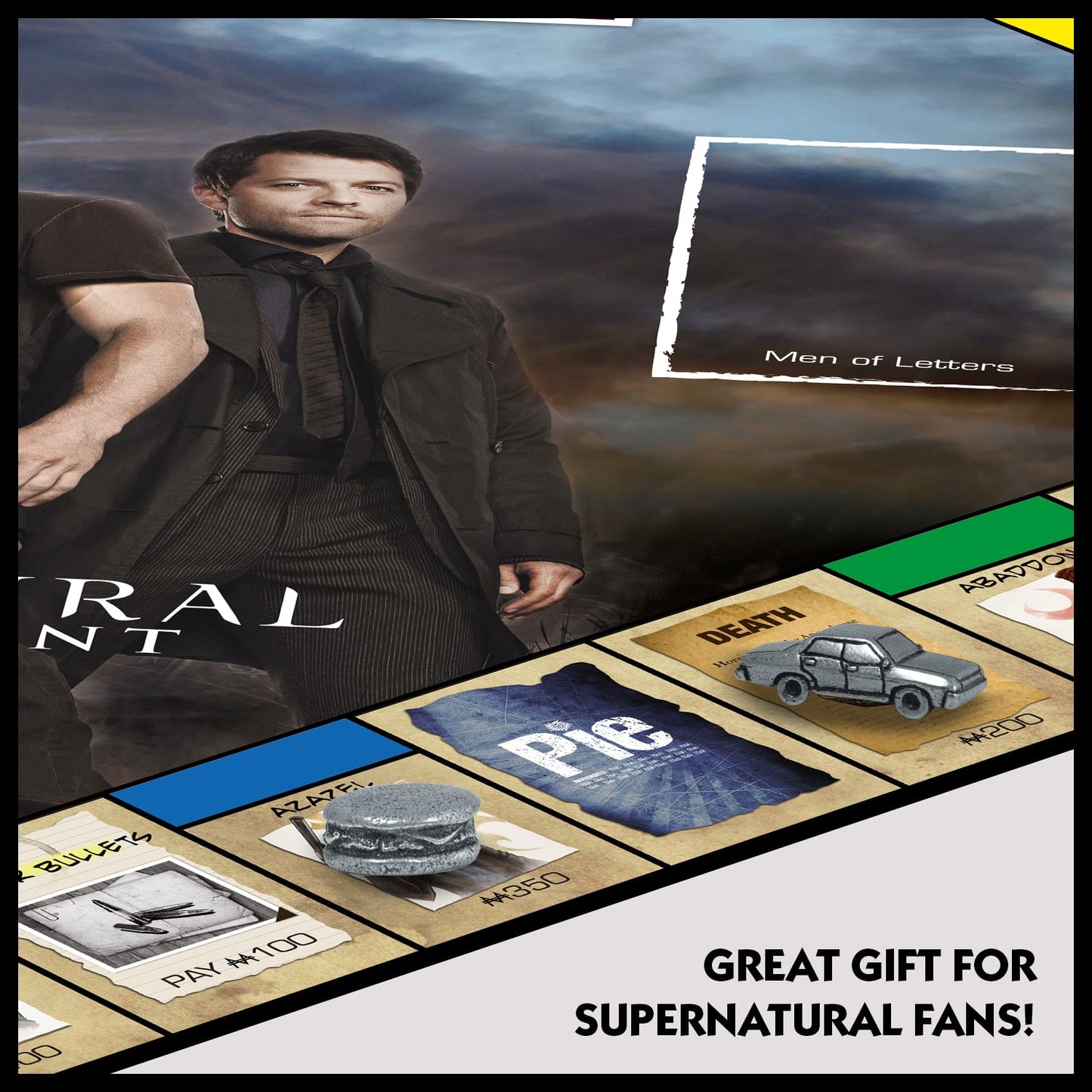 Winning Moves Supernatural Monopoly Board Game, Join The Winchester Brothers Sam and Dean, Advance to Vampire and Werewolf and Trade Your Way to Success, for Ages 16 and up