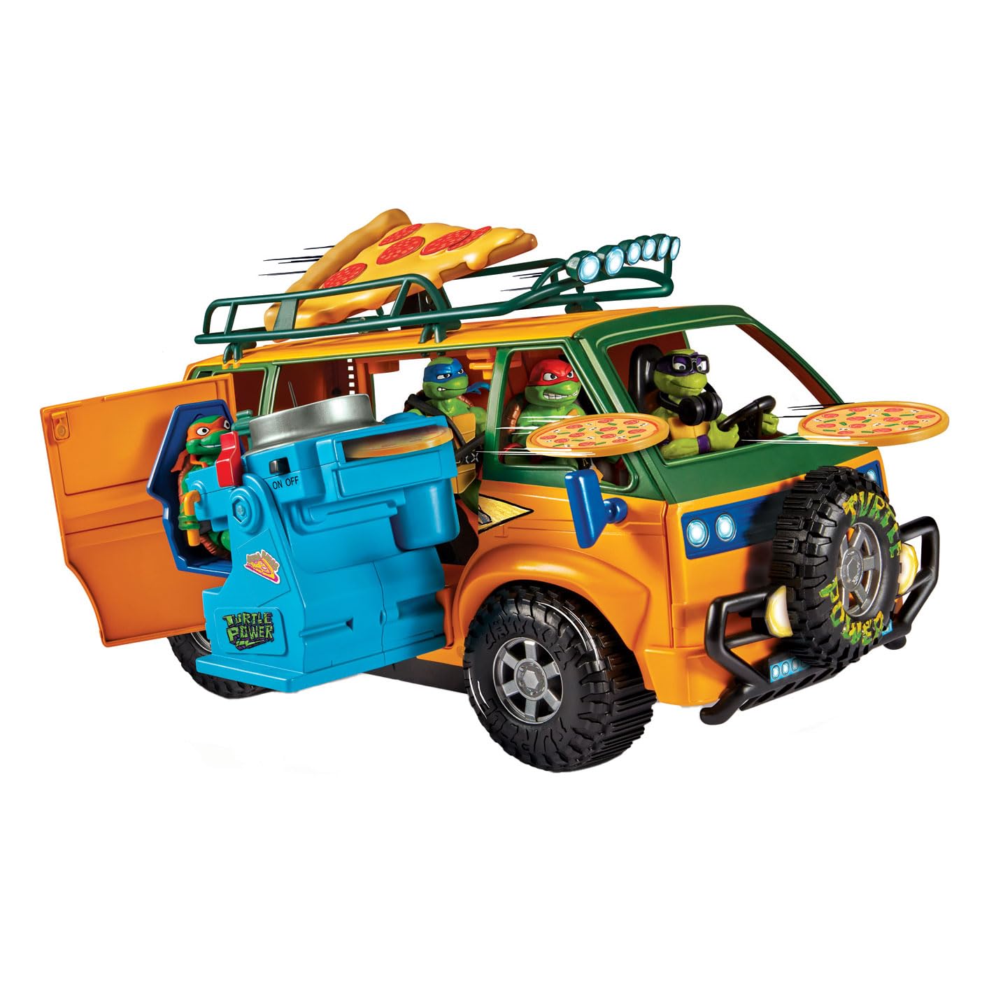 Teenage Mutant Ninja Turtles: Mutant Mayhem Pizza Fire Delivery Van by Playmates Toys