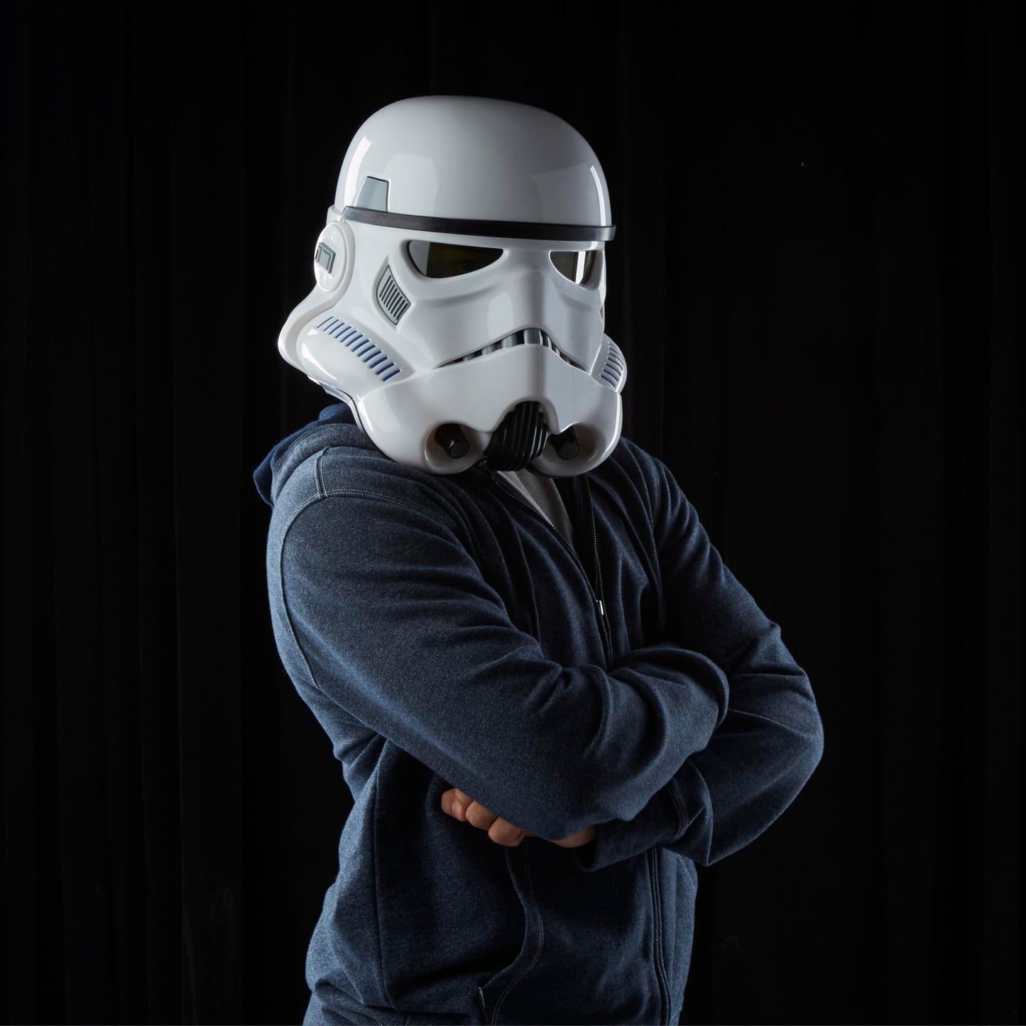 STAR WARS The Black Series Imperial Stormtrooper Premium Electronic Helmet, Rogue One: A Story Adult Roleplay Item, Ages 14 and Up