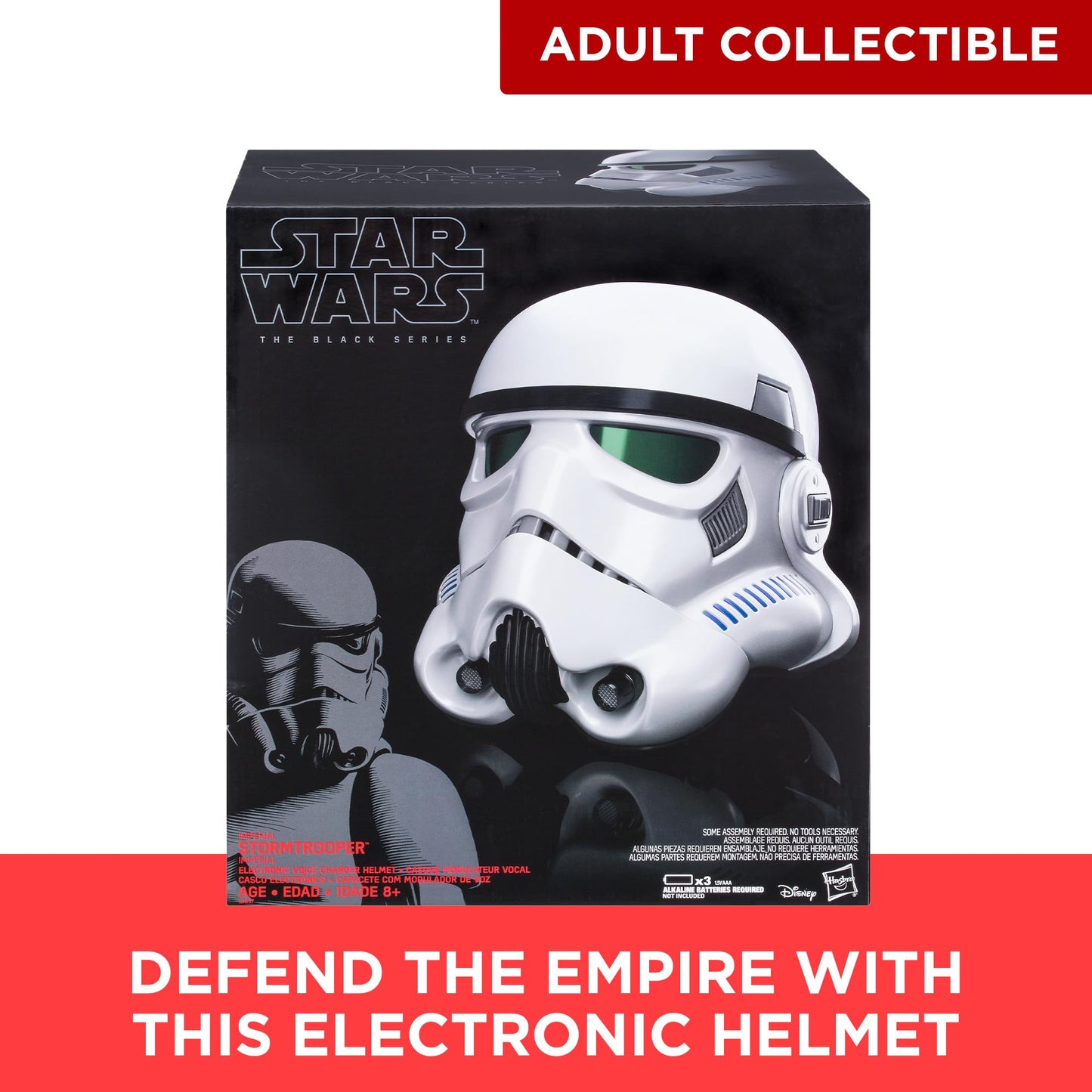 STAR WARS The Black Series Imperial Stormtrooper Premium Electronic Helmet, Rogue One: A Story Adult Roleplay Item, Ages 14 and Up