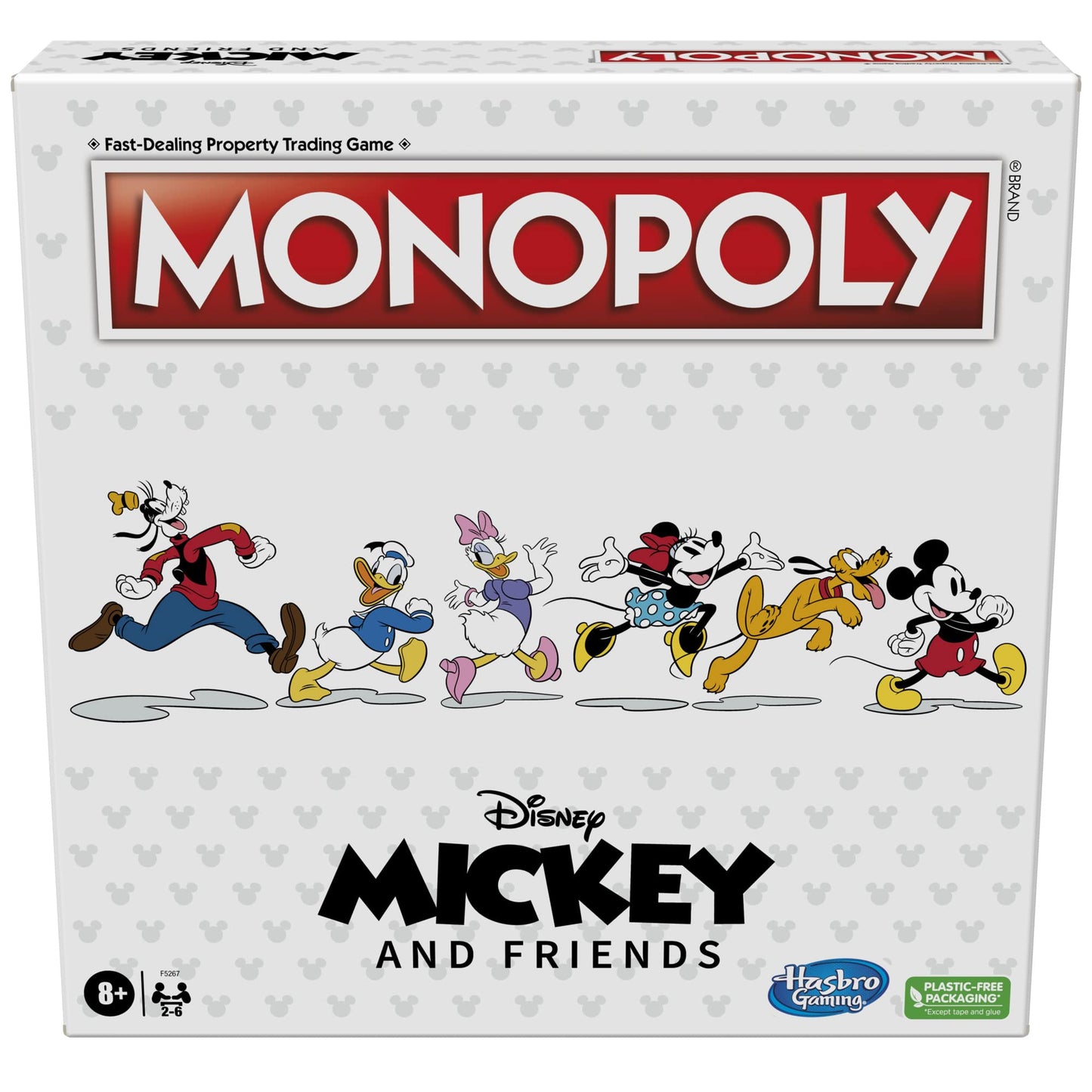 Hasbro Gaming Monopoly: Disney Mickey and Friends Edition Board Game, Ages 8+