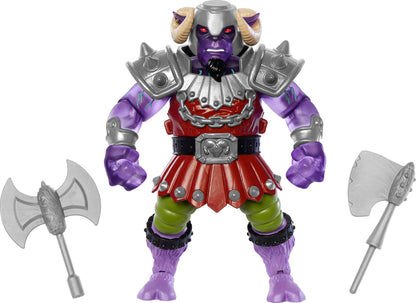 Masters of the Universe Mattel Origins Turtles of Grayskull Action Figure & Accessories, Ram Man Collectible Toy with 16 Joints, TMNT & Motu Crossover