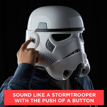 STAR WARS The Black Series Imperial Stormtrooper Premium Electronic Helmet, Rogue One: A Story Adult Roleplay Item, Ages 14 and Up