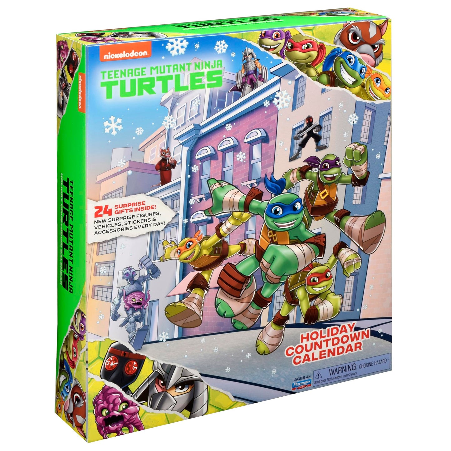 Teenage Mutant Ninja Turtles: Holiday Countdown Calendar by Playmates Toys