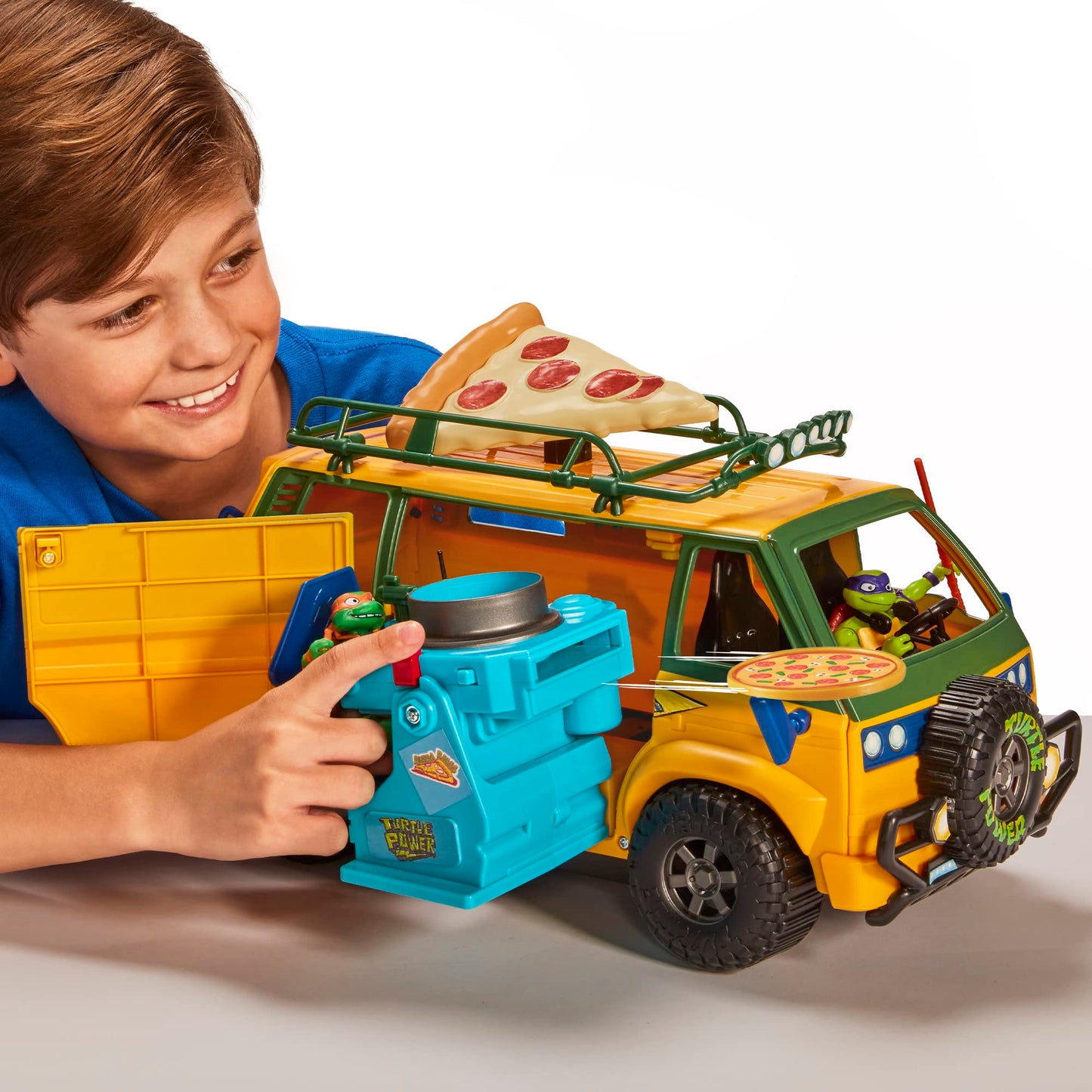 Teenage Mutant Ninja Turtles: Mutant Mayhem Pizza Fire Delivery Van by Playmates Toys