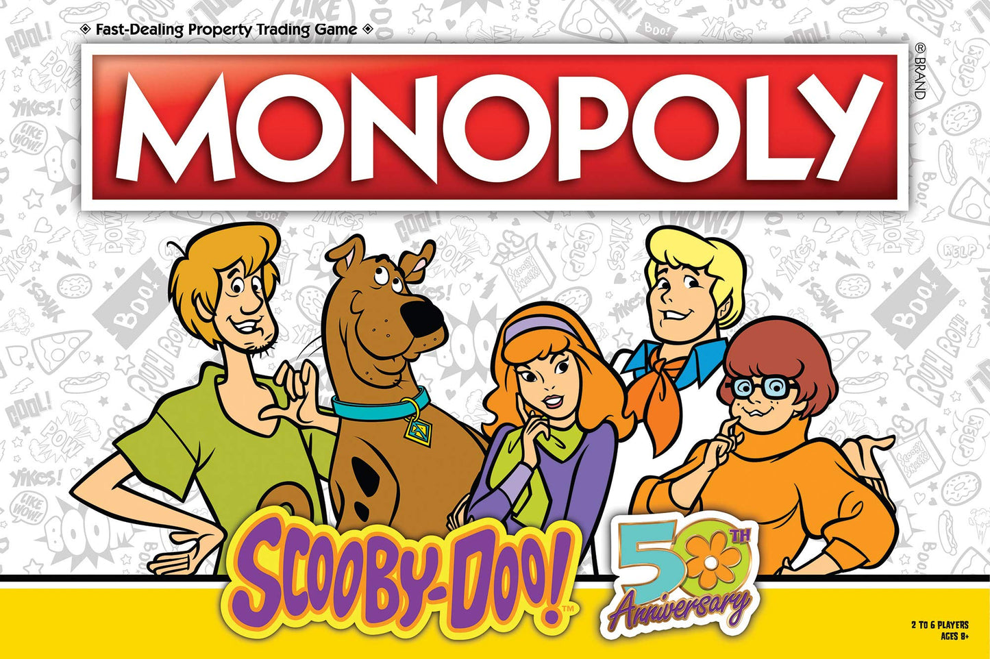 Monopoly Scooby-Doo! Board Game | Official Scooby-Doo! Merchandise Based on The Popular Scooby-Doo! Cartoon | Classic Monopoly Game Featuring Scooby-Doo! Characters