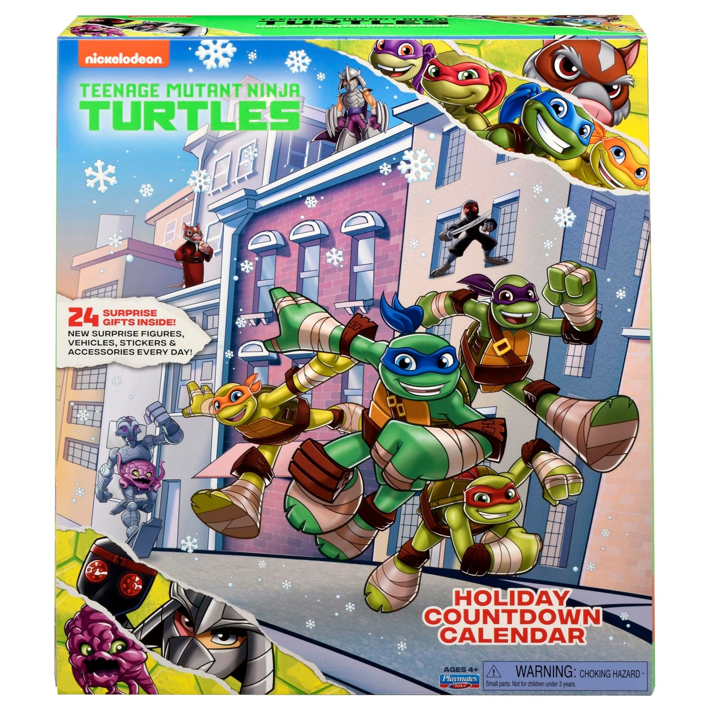 Teenage Mutant Ninja Turtles: Holiday Countdown Calendar by Playmates Toys