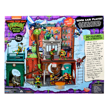 Teenage Mutant Ninja Turtles: Mutant Mayhem Sewer Lair Playset by Playmates Toys