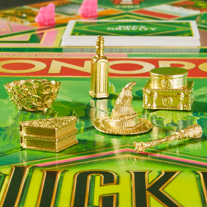 Monopoly Wicked Edition Board Game | Inspired by The Motion Picture | Ages 8+ | 2 to 6 Players | 30 Mins. | Family Games for Kids, Teens, and Adults