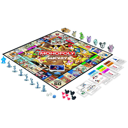 Hasbro Gaming Monopoly: Disney Mickey and Friends Edition Board Game, Ages 8+