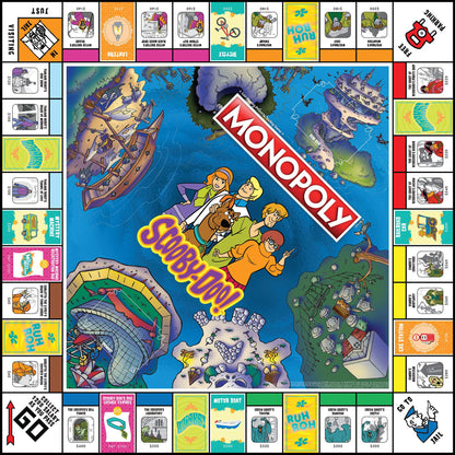 Monopoly Scooby-Doo! Board Game | Official Scooby-Doo! Merchandise Based on The Popular Scooby-Doo! Cartoon | Classic Monopoly Game Featuring Scooby-Doo! Characters