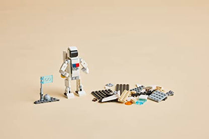 LEGO Creator 3 in 1 Space Shuttle 31134 Stocking Stuffer for Kids, Creative Gift Idea for Boys and Girls Ages 6 and Up, Build and Rebuild this Space Shuttle Toy into an Astronaut Figure or a Spaceship