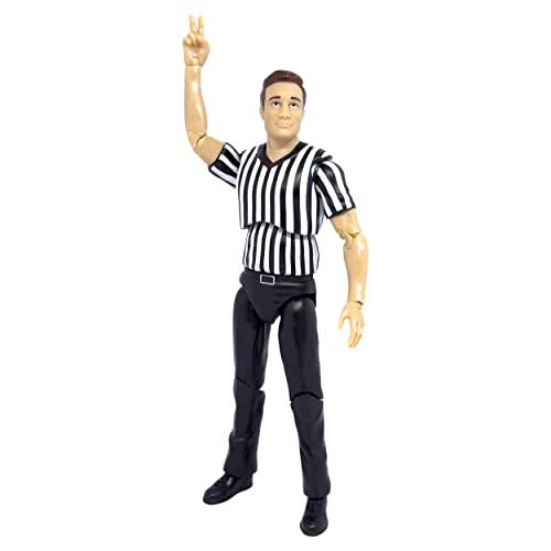 Ultimate Referee with Deluxe Articulation for WWE Wrestling Action Figures