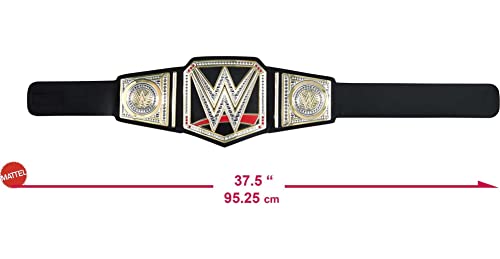 Mattel WWE Championship Role Play Title Belt with Adjustable Strap for Kids (Amazon Exclusive)