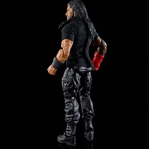 Mattel WWE Roman Reigns Top Picks Elite Collection Action Figure, Articulation & Life-Like Detail, Interchangeable Accessories, 6-Inch