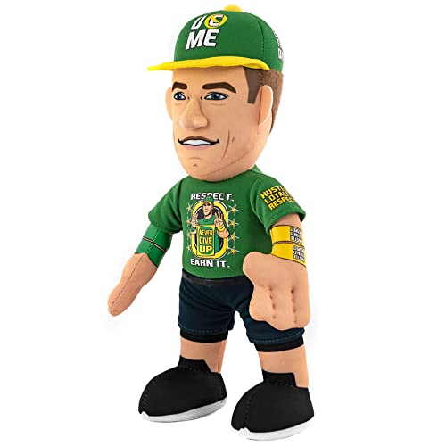 Bleacher Creatures WWE John Cena UCME 10" Plush Figure- A Wrestling Legend for Play or Display