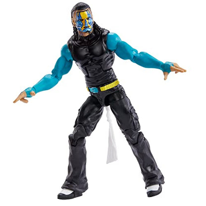 WWE Jeff Hardy Top Picks Elite Collection Action Figure with Accessories, 6-inch Posable Collectible Gift for WWE Fans Ages 8 Years Old & Up