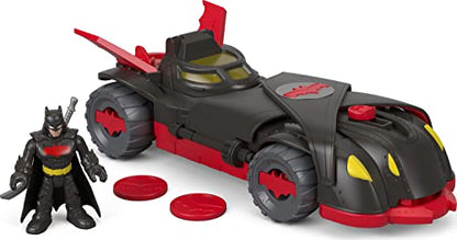 Fisher-Price DC Super Friends Imaginext Batman Toy Car,Ninja Armor Batmobile,Transforming Vehicle with Batman Figure & Play Pieces for Preschool Kids