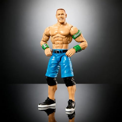 Mattel WWE Elite Action Figure Wrestlemania with Accessory and Nicholas Build-A-Figure Parts, Posable Collectible WWE Fans