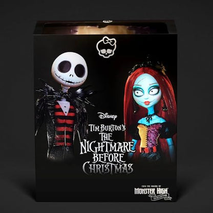 Monster High Skullector Disney's The Nightmare Before Christmas Jack and Sally Doll Set