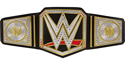 Mattel WWE Championship Role Play Title Belt with Adjustable Strap for Kids (Amazon Exclusive)