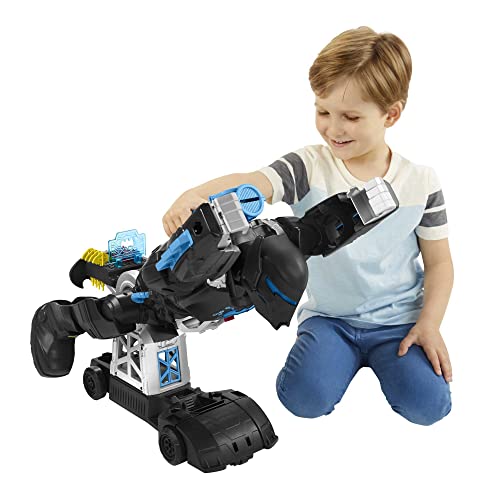 Fisher-Price DC Super Friends Imaginext Batman Playset Bat-Tech Batbot 2-Ft-Tall Robot with Lights Sounds & 11 Play Pieces for Ages 3+ Years