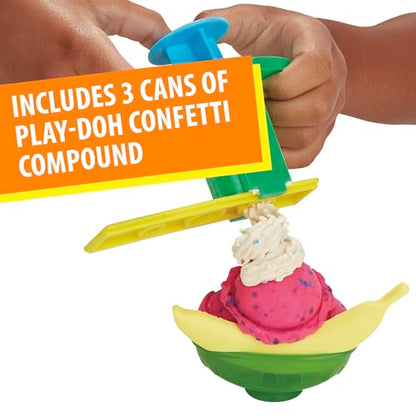 Play-Doh Kitchen Creations Ice Cream Party . 6 Play-Doh Colors, 2-Ounce Cans (Amazon Exclusive)