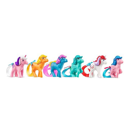 My Little Pony 40th Anniversary 2" Figure Collector Pack - Rescue at Midnight Castle - 6 Pack, Figures Included! Bow Tie, Firefly, Applejack, Moondancer, Twilight, & Medley