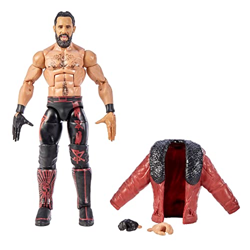 Mattel Elite Collection Action Figure Seth Rollins 6-inch Posable Collectible for Fans Ages 8 Years Old & Up