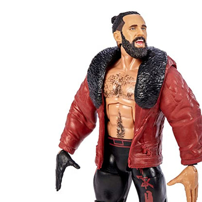 Mattel Elite Collection Action Figure Seth Rollins 6-inch Posable Collectible for Fans Ages 8 Years Old & Up