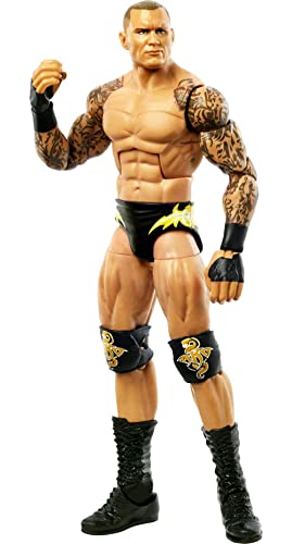 WWE Randy Orton Top Picks Elite Collection Action Figure with Entrance Gear, 6-inch Posable Collectible Gift for WWE Fans Ages 8 Years Old & Up, Multicolor