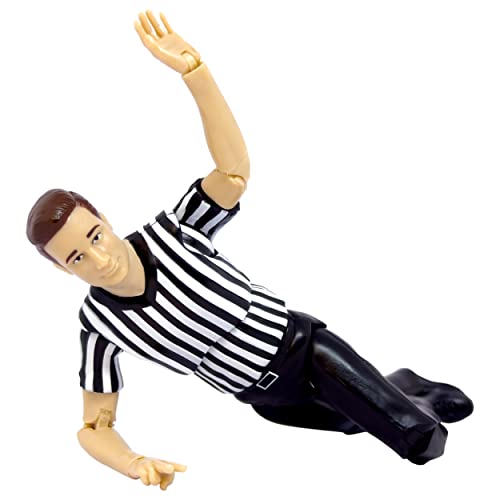 Ultimate Referee with Deluxe Articulation for WWE Wrestling Action Figures