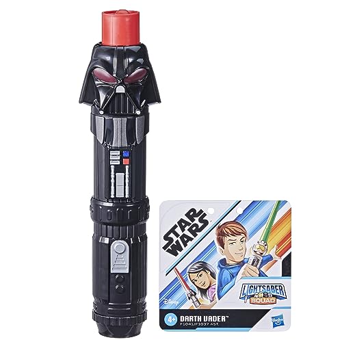 Star Wars Lightsaber Squad 3-Pack, The Mandalorian, Ahsoka, and Darth Vader Lightsabers, Toys for 4 Year Old Boys and Girls (Amazon Exclusive)